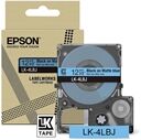 Epson LK-4LBJ cinta mate negro sobre azul 12mm