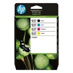 HP 937 (6C400NE) multipack negro/cian/magenta/amarillo