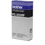 Brother PC-202RF: 2 Rollo entintado negro