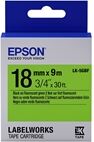 Epson LK-5GBF Cinta negro sobre verde fluorescente 18mm (C53S655005)