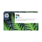 HP 776 (1XB09A) cartucho de tinta cian