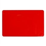 Zebra 104523-130  tarjetas pvc rojas (500 unidades)