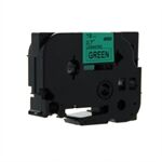 Q-Nomic TZe-741 cinta 18mm texto negro sobre verde (8M)
