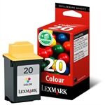 Lexmark 15MX120 (Nr. 20) Cartucho de tinta color
