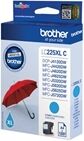 Brother LC-225C cartucho de tinta cian