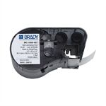 Brady MC-1500-427 Cinta de vinilo laminado negro sobre blanco / transparente 38,1 mm x 7,62 m x 12,7 mm