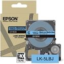 Epson LK-5LBJ cinta mate negro sobre azul 18mm