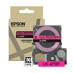 Epson LK-4PBF cinta negra sobre rosa fluorescente 12mm