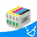 Q-Nomic Pack T071 limpiador cabezales (4 colores)