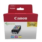 Canon Pack CLI-521 (C+M+Y)