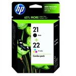 HP pack ahorro 21 (negro) + 22 (tri-color)