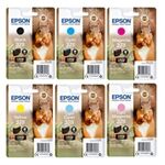 Epson 378 Pack ahorro (negro + 5 colores)