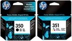 HP 350 + 351 Pack cartuchos de tinta negro y color