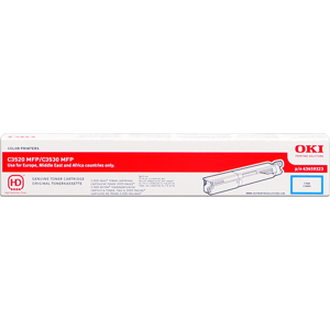 Oki Toner Cyan Original 43459323