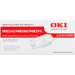 Oki Toner Noir(e) Original 01240001