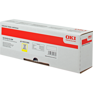 Oki C610 Toner Jaune Original 44315305