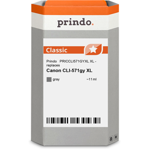 Prindo Classic XL Cartouche d'encre Gris Original PRICCLI571GYXL