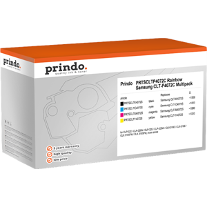 Prindo Basic Rainbow Value Pack Noir(e) / Cyan / Magenta / Jaune Original PRTSCLTP4072C