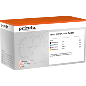 Prindo Classic Rainbow Value Pack Noir(e) / Cyan / Magenta / Jaune Original PRTHPCF410A