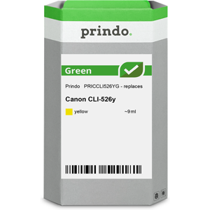 Prindo Green Cartouche d'encre Jaune Original PRICCLI526YG