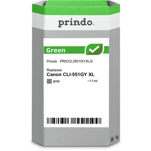 Prindo Green XL Cartouche d'encre Gris Original PRICCLI551GYXLG