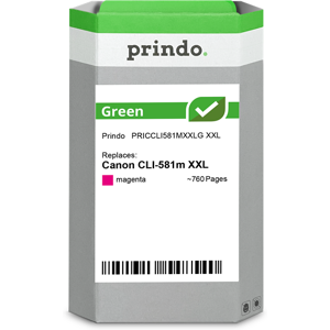 Prindo Green XXL Cartouche d'encre Magenta Original PRICCLI581MXXLG