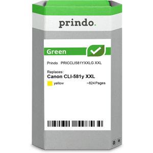 Prindo Green XXL Cartouche d'encre Jaune Original PRICCLI581YXXLG