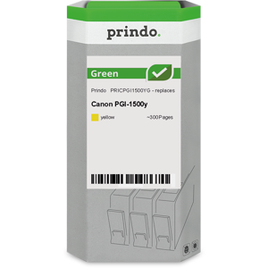 Prindo Green Cartouche d'encre Jaune Original PRICPGI1500YG