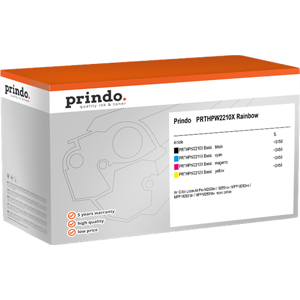 Prindo Basic Rainbow Value Pack Noir(e) / Cyan / Magenta / Jaune Original PRTHPW2210X