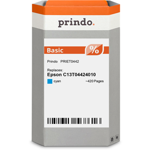 Prindo Basic L Cartouche d'encre Cyan Original PRIET0442