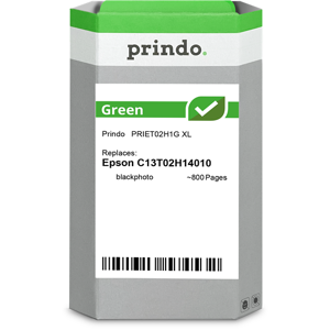 Prindo Green XL Cartouche d'encre Noir (photo) Original PRIET02H1G