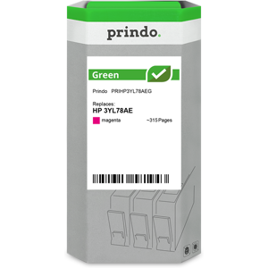 Prindo Green Cartouche d'encre Magenta Original PRIHP3YL78AEG