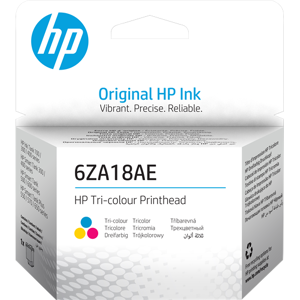 HP 100/300/400 Serie Tete d'impression Cyan / Magenta / Jaune Original 6ZA18AE