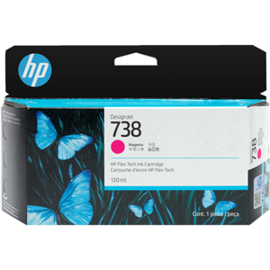 HP 738 Cartouche d'encre Magenta Original 498N6A