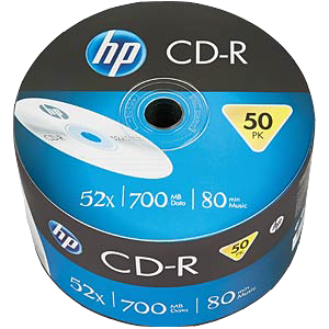 HP CD-R 80Min/700MB/52x Bulk Pack (50 Disc) Accessoires informatiques  Original CRE00070