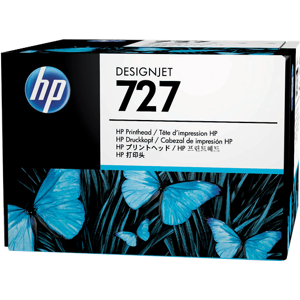 HP 727 Tête d'impression Noir(e) / Cyan / Magenta / Jaune Original B3P06A
