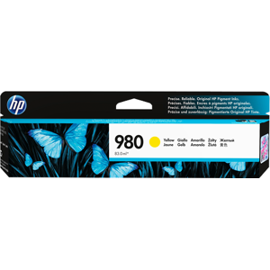 HP 980 Cartouche d'encre Jaune Original D8J09A