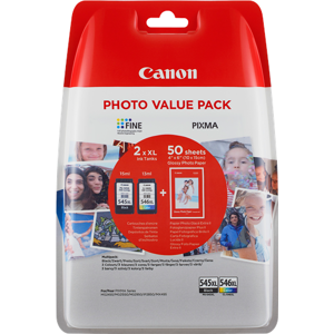 Canon 8286B006 Value Pack Noir(e) / Plusieurs couleurs Original PG-545XL + CL-546XL Photo - Publicité