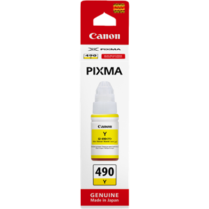 Canon 0666C001 Cartouche d'encre Jaune Original GI-490y