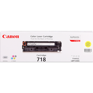 Canon 2659B002 Toner Jaune Original 718 Y