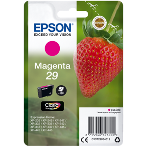Epson 29 Cartouche d'encre Magenta Original C13T29834012