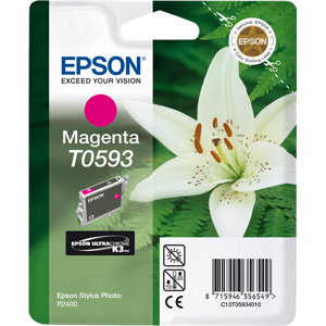 Epson T0593 Cartouche d'encre Magenta Original C13T05934010