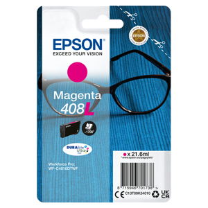 Epson 408L Cartouche d'encre Magenta Original C13T09K34010