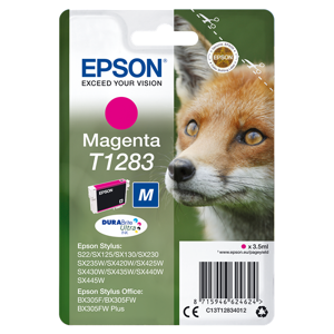 Epson T1283 Cartouche d'encre Magenta Original C13T12834012