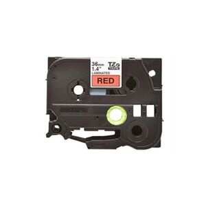 TZe-461 - Noir sur rouge - Rouleau (3,6 cm x 8 m) 1 cassette(s) ruban laminé - pour Brother PT-H110; P-Touch PT-3600, 9700, D800, H110, P900, P950; - Publicité
