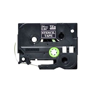 Brother STe-151 - Noir - rouleau (2,4 cm x 3 m) 1 cassette(s) ruban pour timbres - pour P-Touch PT-2470, 2730, 3600, 9700, E500, E550, PT-GL-200, PT-P700; - Publicité