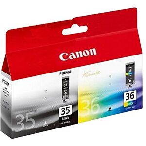 Canon PGI35/CL36 Pack de 2 Cartouches d'encre d'origine Noir/Couleur - Publicité