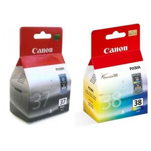 Canon 2x Cartouches d'encre pour Imprimante  Pixma MX310 Noir+Tri-Colour- usage occasionnel - Publicité