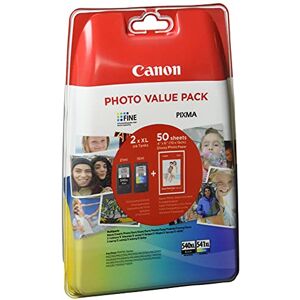 Canon Lot de 2 Cartouches d'encre XL pour imprimante Pixma MG4140 MG4250 MG4150 (XL Noir/XL Color) - Publicité