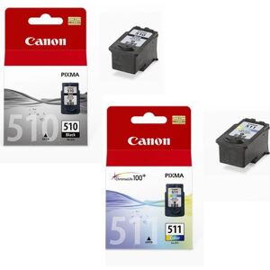 Canon 2x Cartouches d'encre pour Imprimante  Pixma MX350 Noir+Tri-Colour - Publicité